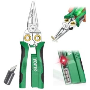 ALICATE MULTIFUNCIONAL ACERO INOX. 8 EN 1 ## STC-STRP-8IN1 ## STC