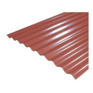 LAMINA RURALITA ONDUL ROJA 3,05m x AU:0,75m (Esp: 1,8mm) - NP