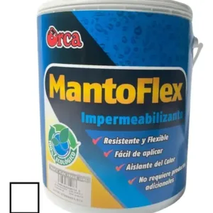 Pintura Impermeabilizante Manto Flex Orca Galon Blanco | MercadoLibre