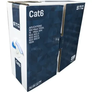 CABLE DE RED UTP CAT6 AZUL 100m ## STC-CAT6-100B ## STC