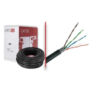 CABLE DE RED UTP CAT5E NEGRO 305m (EXTERIOR) ## DS-1LN5EO-UU/E ## HIKVISION