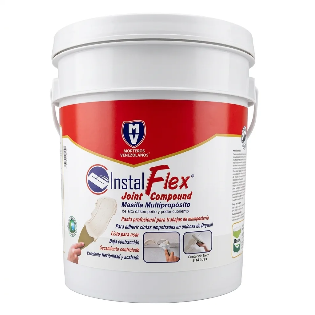 MASTIQUE INSTALFLEX JOINT COMPOUND CUÑETE (15,14 LTS) ## MORTEROS VENEZOLANOS ## (NP)